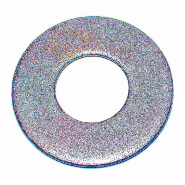 Midwest Fastener Flat Washer, Fits Bolt Size 11/64" , Steel Plain Finish, 19 PK 08485